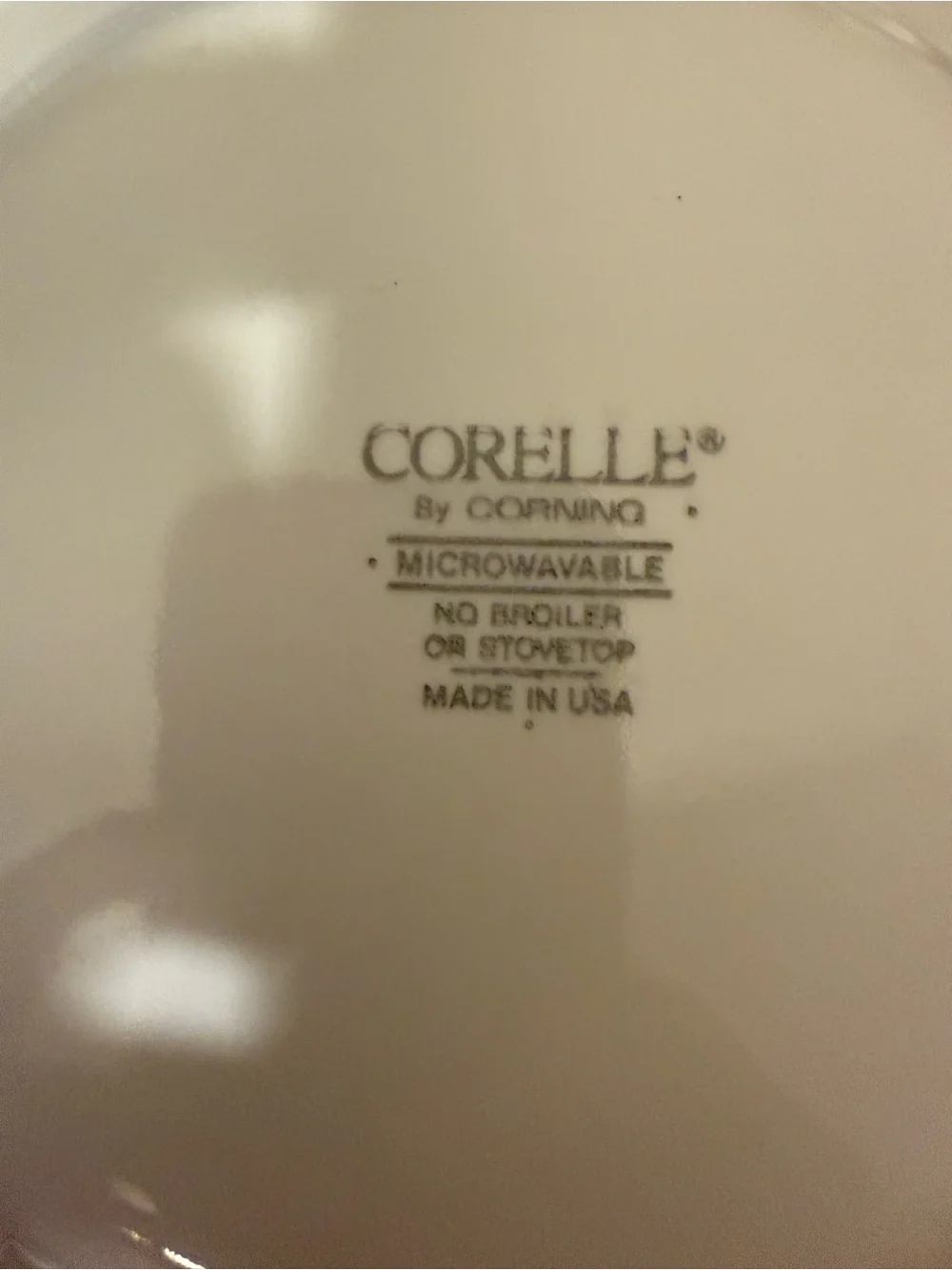 Vintage Corelle Quilt heart pattern Serving Bowl 8.5” / 1994